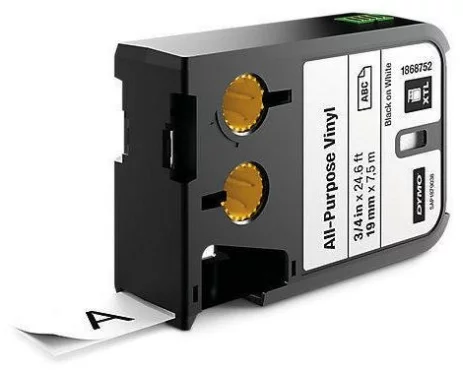DYMO Beschriftungsband XTL Schwarz auf Weiss