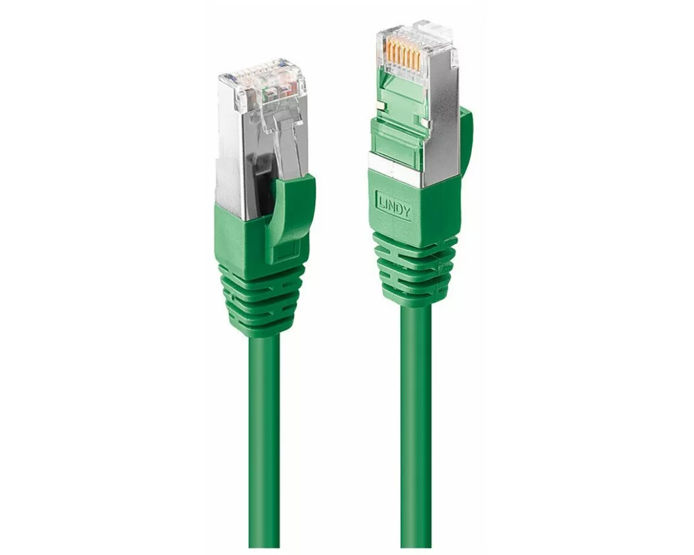 LINDY 7.5m Cat.6A, S/FTP, LSZH, Cable, Green