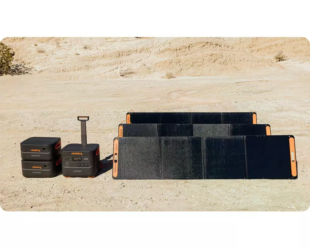 Jackery Power Station Explorer 2000 Plus 2-2-2 Kit 6128.4 Wh