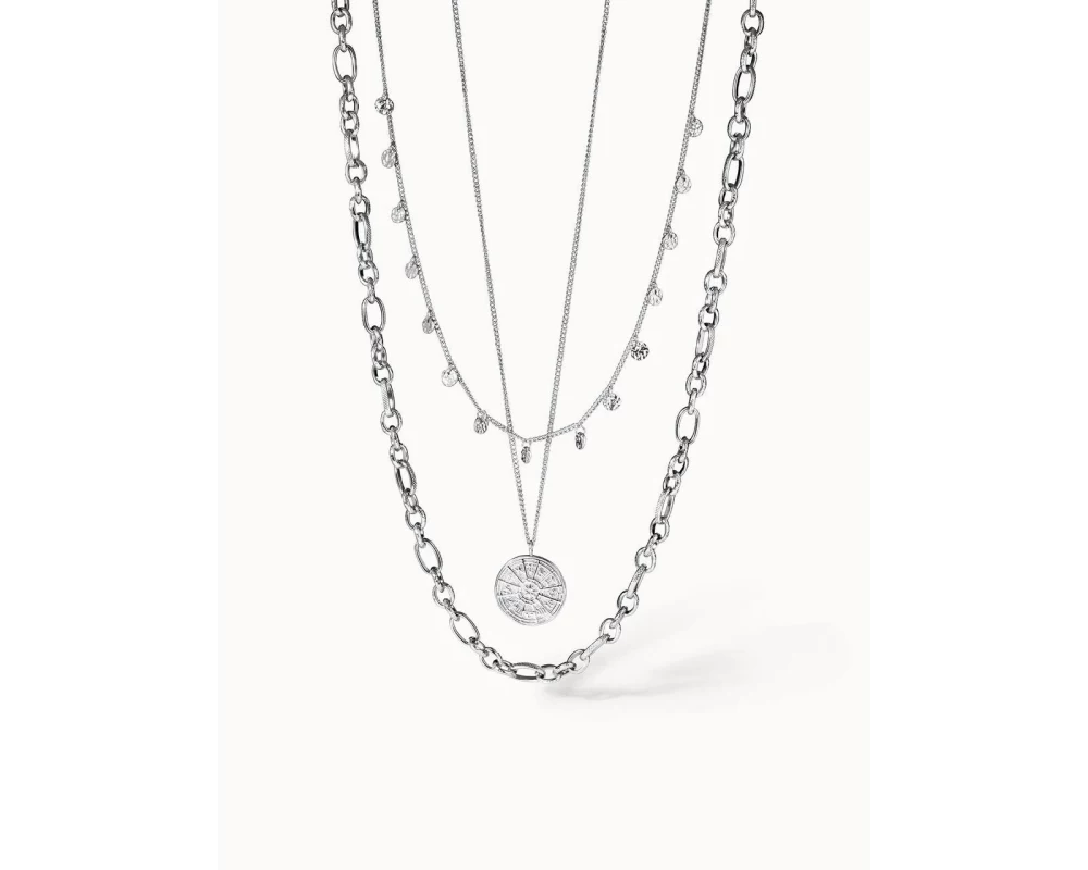 Purelei Kailua Ketten-Set Edelstahl, Silber