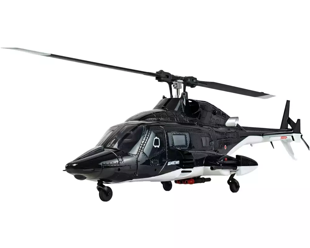 Amewi Helikopter Bell 222 Airwolf Pro 6-Kanal 3D/6G RTF