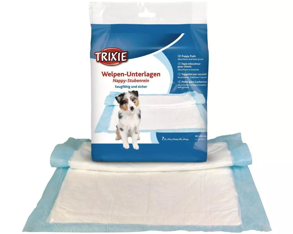 Trixie Hygiene-Unterlage Nappy Stubenrein, 40 x 60 cm, 7 Stk.