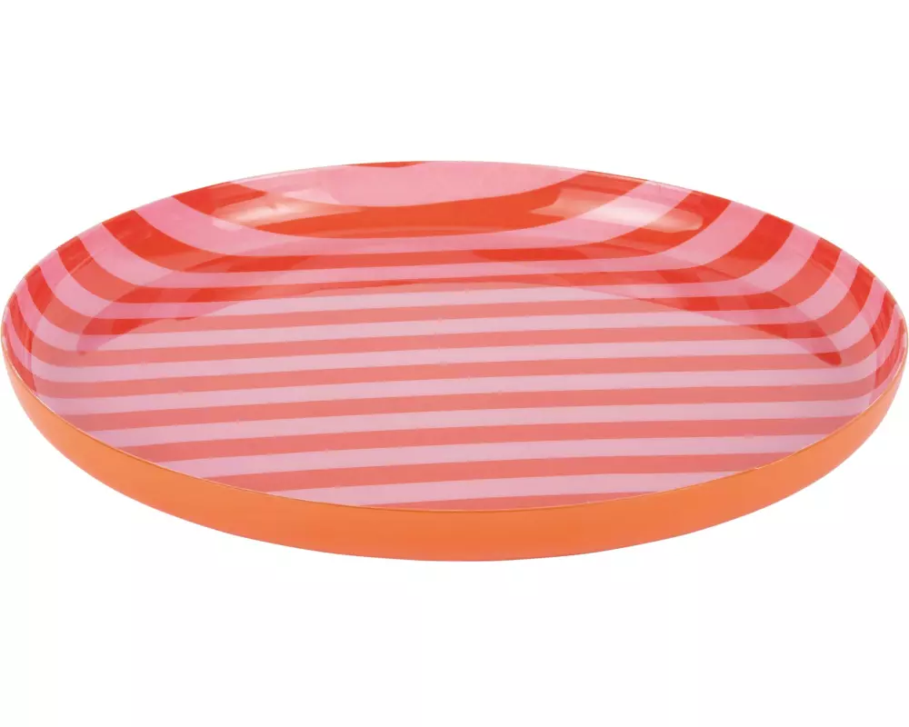 present time Speiseteller Animado Medium, Bright orange / Soft pink