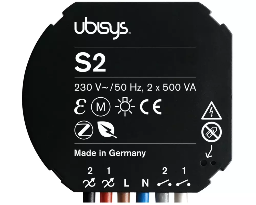 ubisys Leistungsschalter S2 ZigBee 3.0