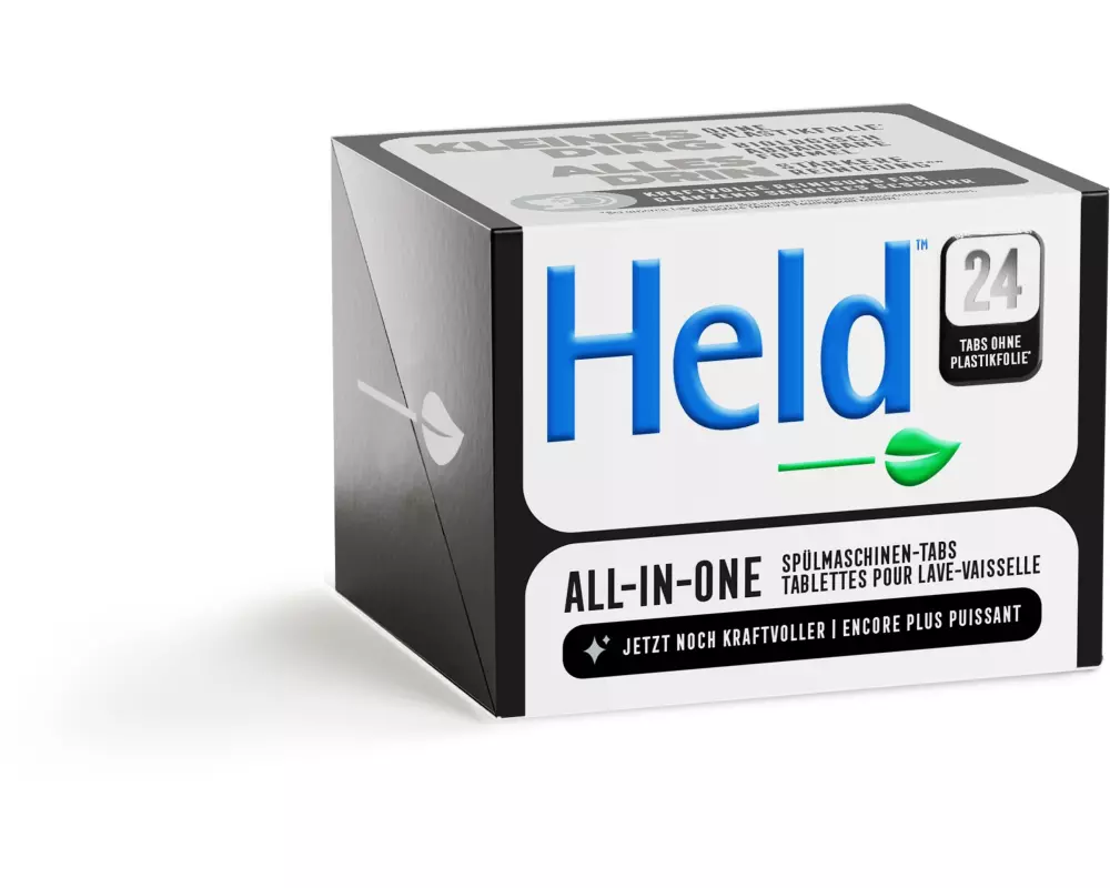 Held Geschirrspül-Tabs All in One Zitrone 24 Stück