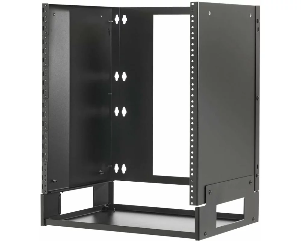 EATON TRIPPLITE 12U, Wall-Mount, Bracket with Shelf, for Small Switches and Patch Panels, Hinged