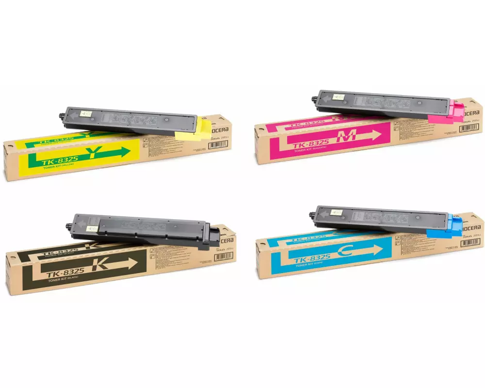 Kyocera Toner TK-8325 KIT Black/Cyan/Magenta/Yellow
