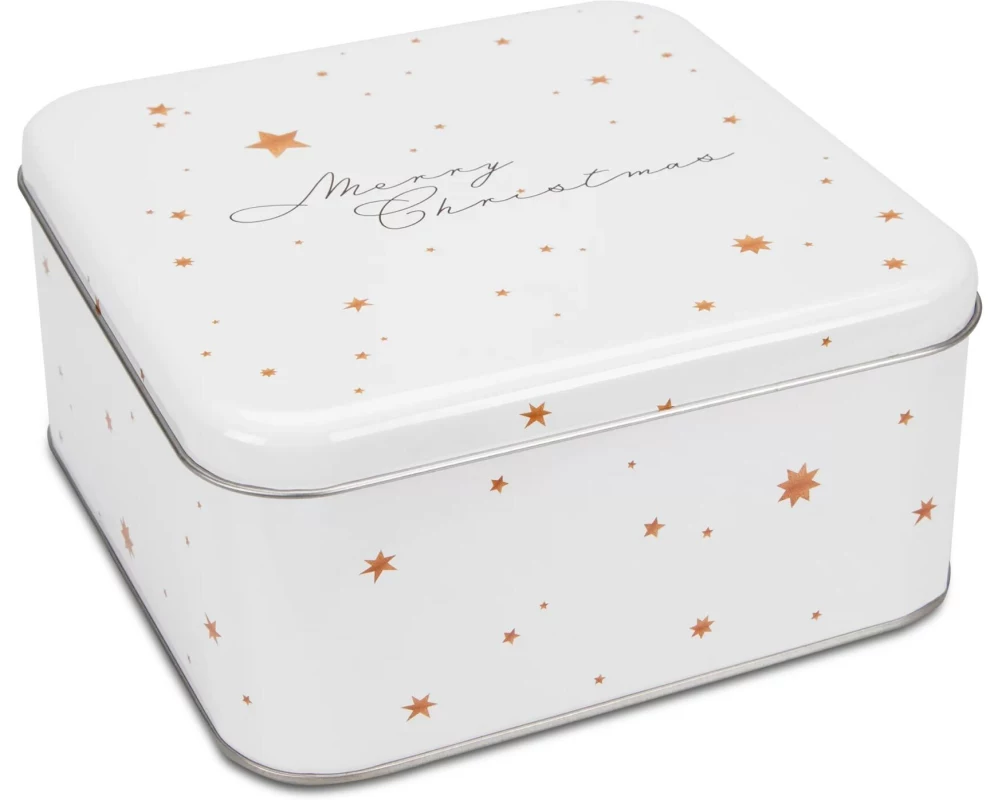 Städter Gebäckdose Merry Christmas 21 x 21 x 10 cm