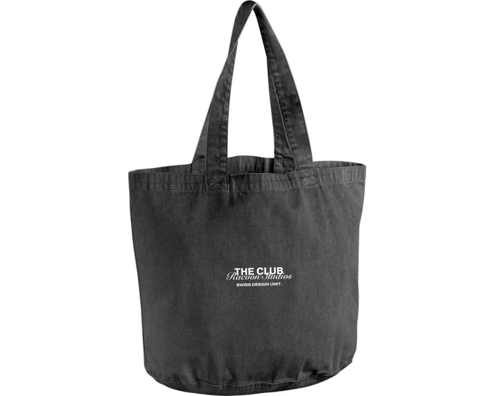 Racoon Handtasche Club Bag Schwarz, 38 x 34 x 21 cm