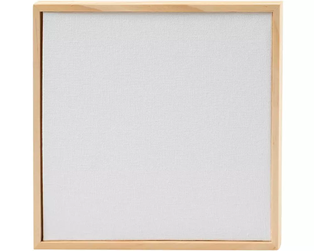 Creativ Company Keilrahmen 15.8 x 15.8 cm, Weiss, 10 Stück