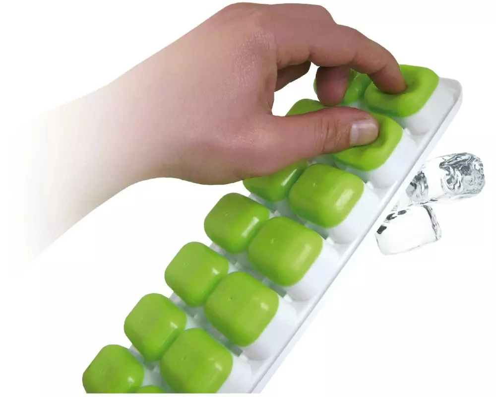 Vin Bouquet Eiswürfelform Für 14 Eiswürfel, Grösse 3 x 4 cm, assortiert