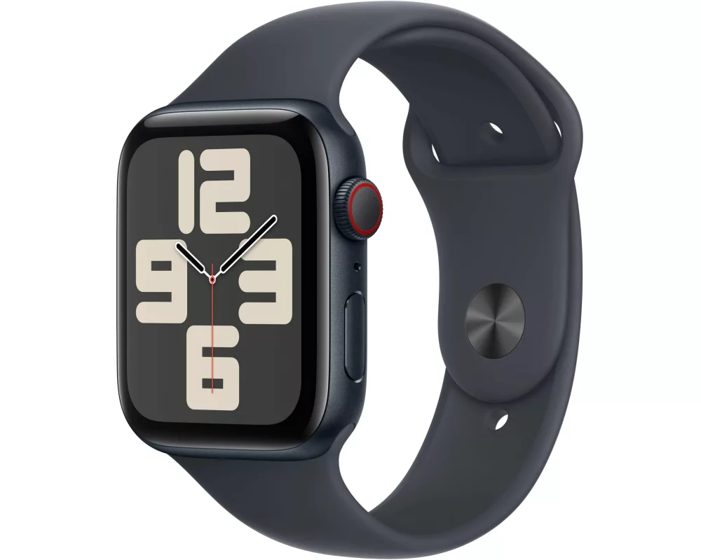 Apple Watch SE 2 44 mm LTE Alu Sport Mitternacht M/L