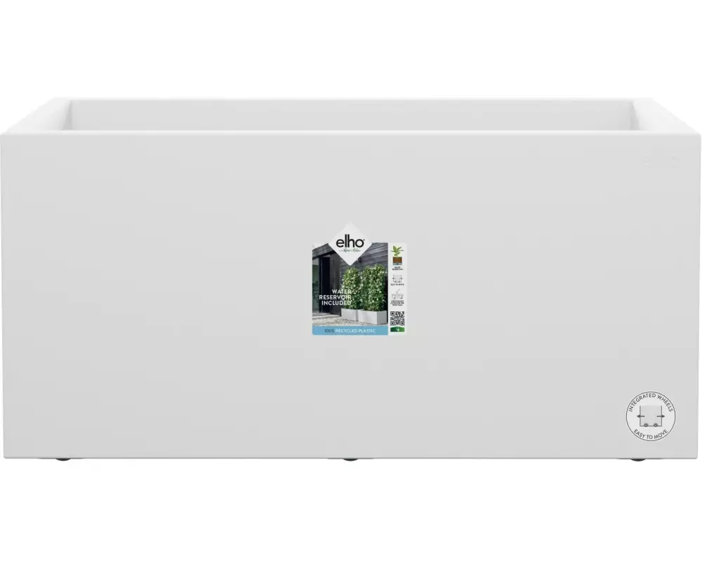 Elho Blumentopf Vivo Next Lang 60 cm Weiss