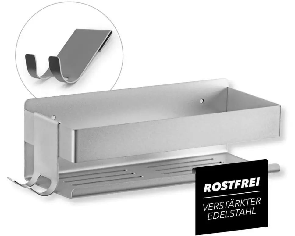 Benkstein Einzel-Duschorganizer Silber