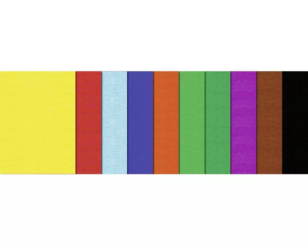 URSUS Krepppapier 50 cm x 2.5 m, 32 g/m², Mehrfarbig