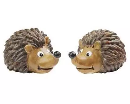 HobbyFun Mini-Tier Igel 3 cm, 2 Stück