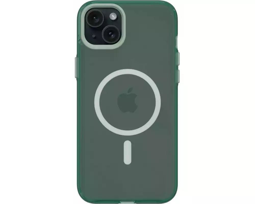 Rhinoshield Back Cover JellyTint MagSafe iPhone 15 Plus Moody Green