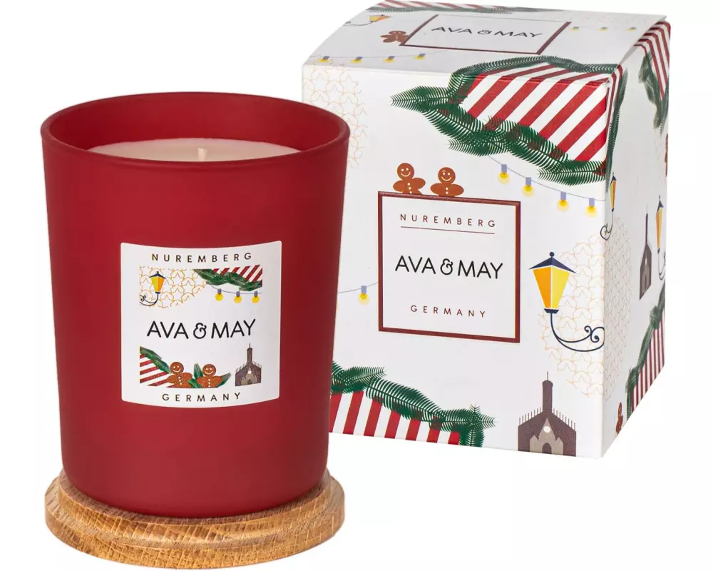 AVA & MAY Duftkerze Nürnberg 180 g
