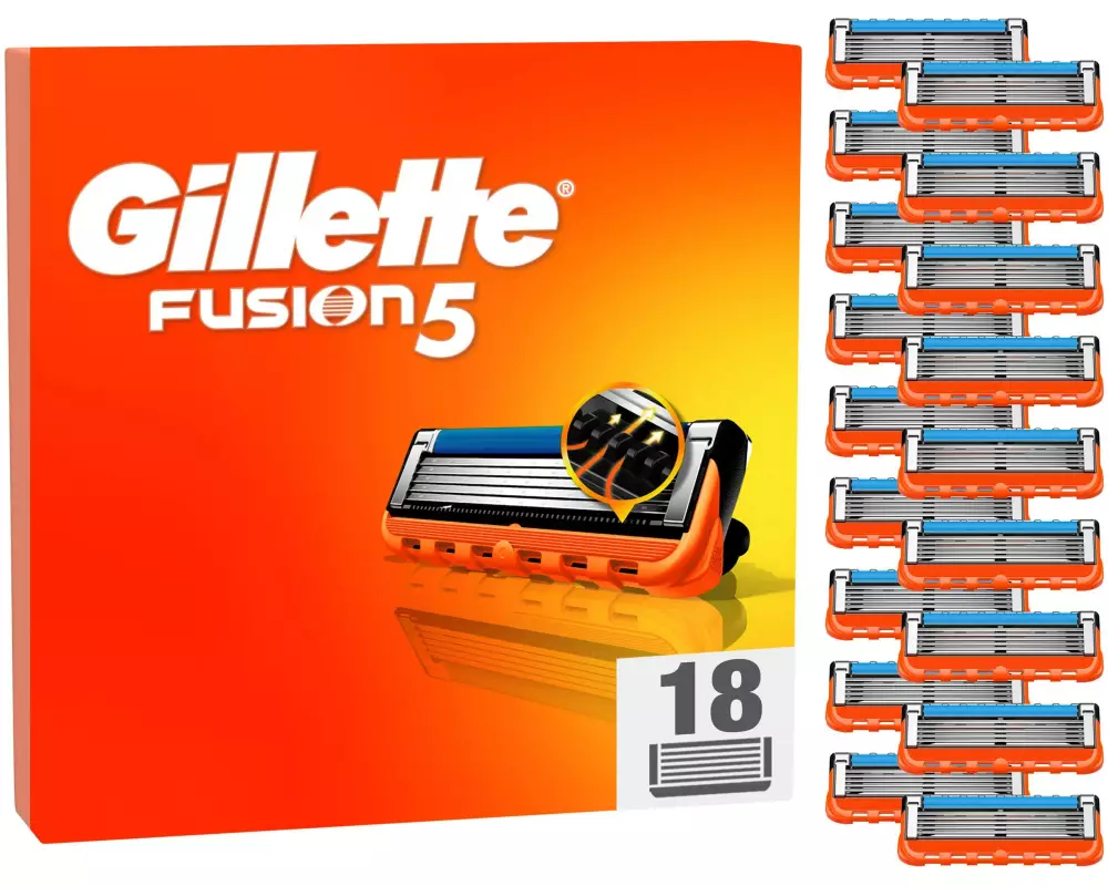 Gillette Rasierklingen Fusion5 18 Stück