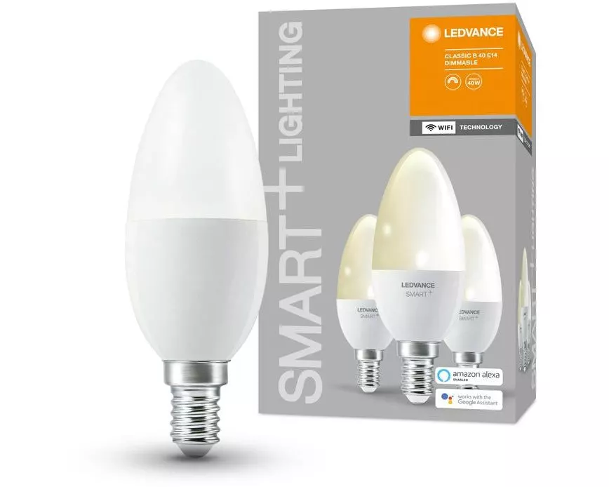 Ledvance Leuchtmittel SMART+ Classic Candle, 5W, 2700K, E14