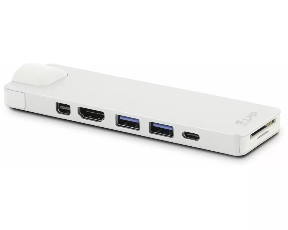 LMP Dockingstation USB-C Compact Dock Silber