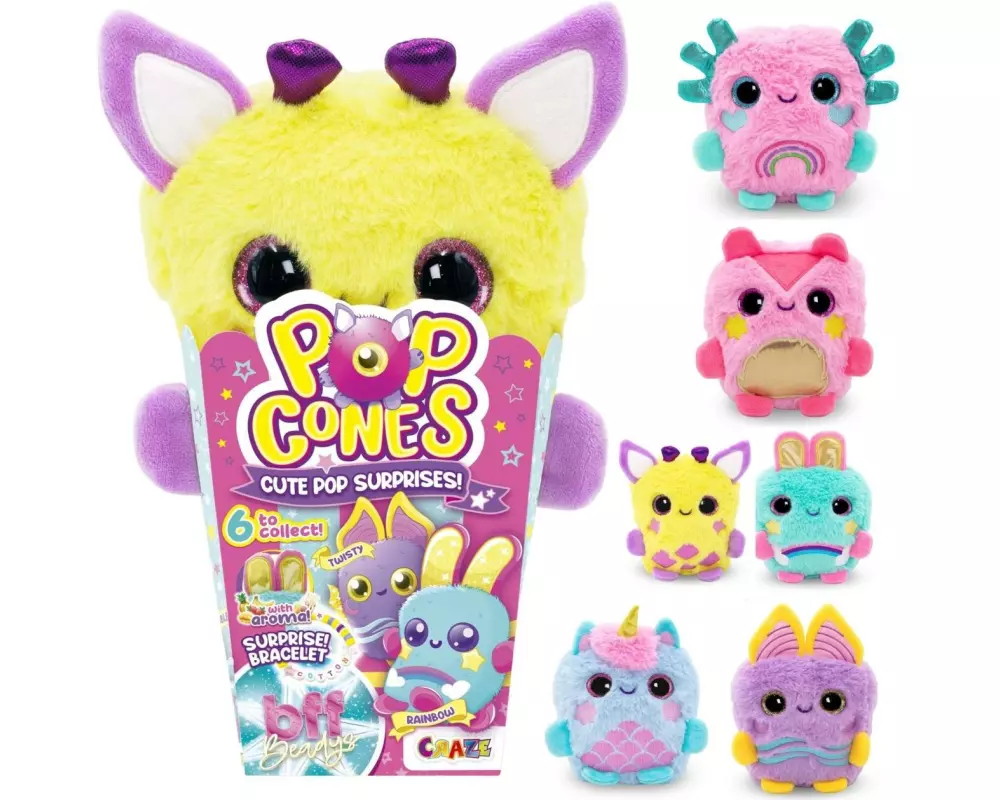 Craze Pop Cones assortiert