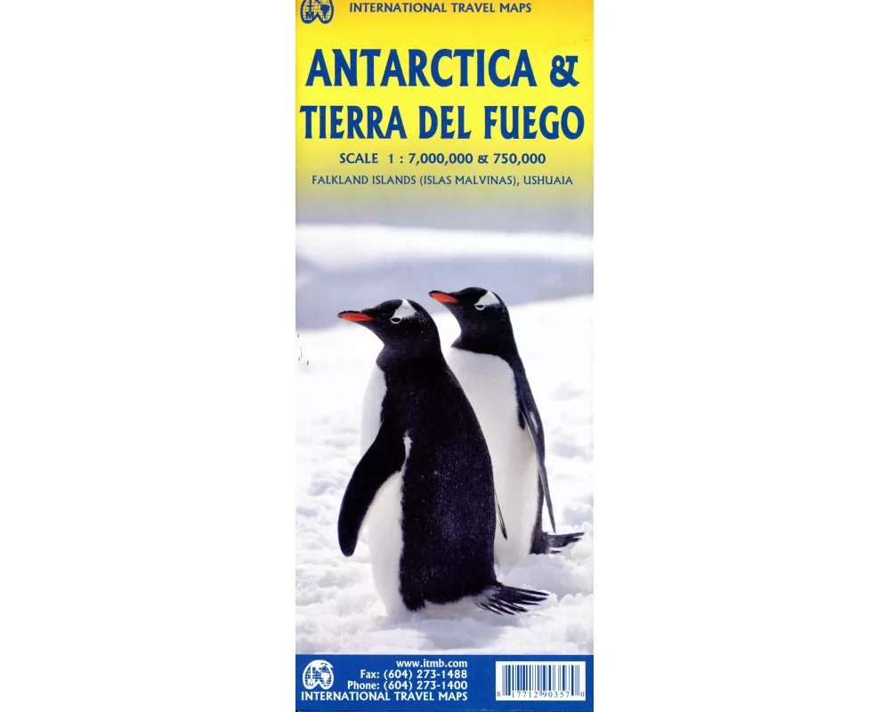 Topographische Karte Antartica