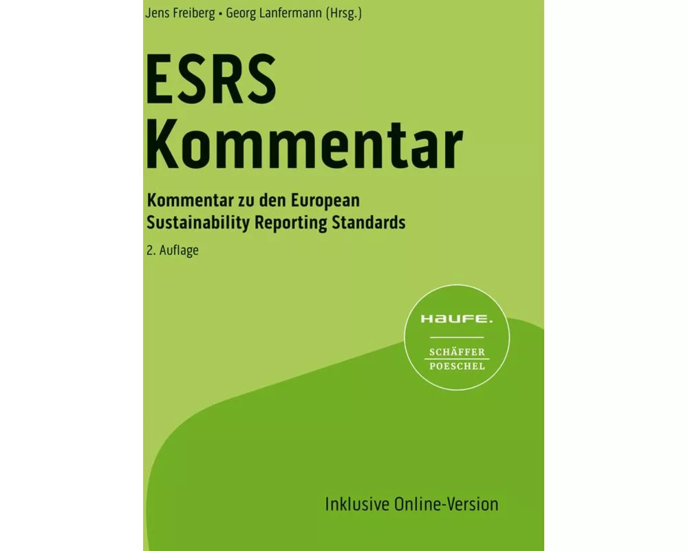 Haufe ESRS-Kommentar bereits in 2. Auflage
