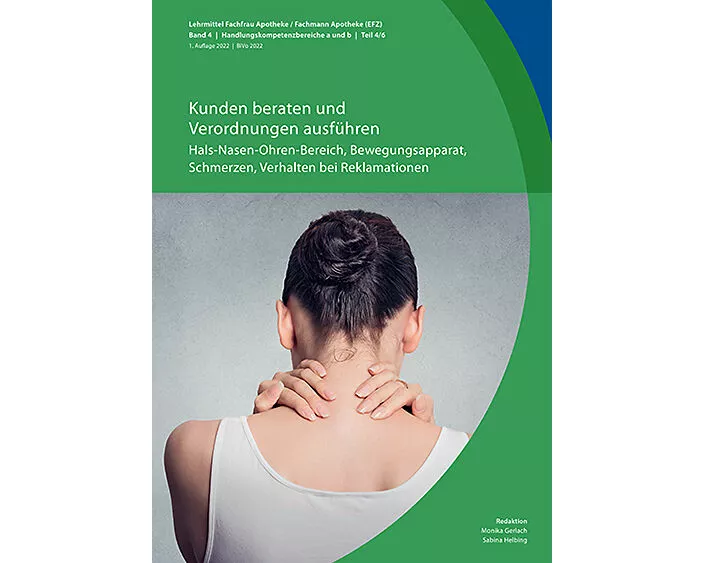 Kunden beraten und Verordnungen ausführen: Hals-Nasen-Ohren-Bereich, Bewegungsapparat, Schmerzen, Verhalten bei Reklamationen