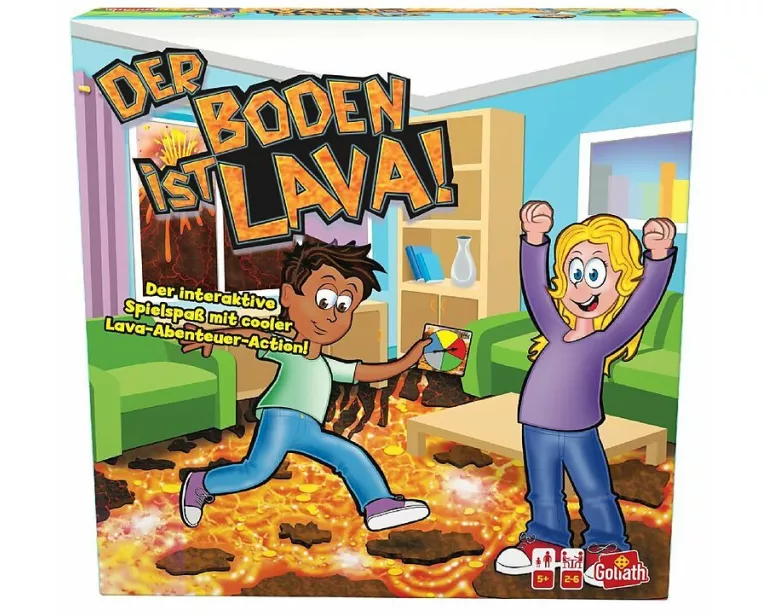 Der Boden ist Lava