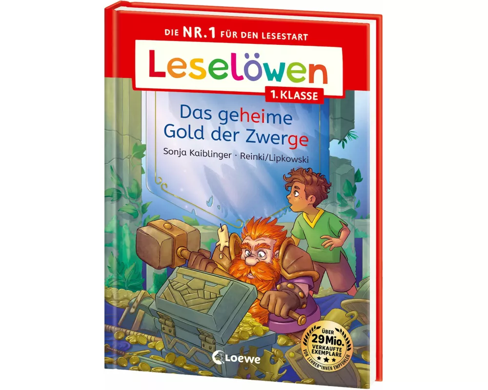 Leselöwen 1. Klasse - Das geheime Gold der Zwerge