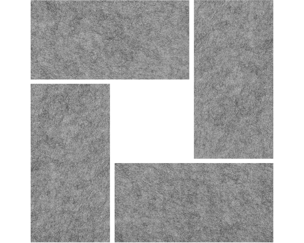 APOLLO Akustik-Wandpaneelen 65x33cm VAWP65/5 grau 4 Stück