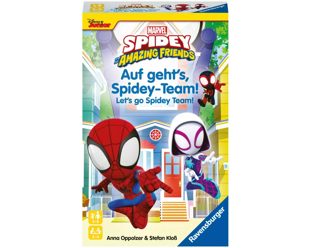Spidey and his Amazing Friends: Auf geht's, Spidey-Team! - Reisespiel ab 4 Jahre