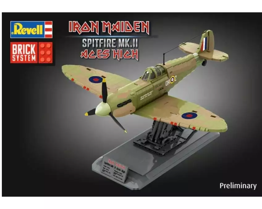 Revell Iron Maiden Spitfire MK.II Aces High – Brick System Set