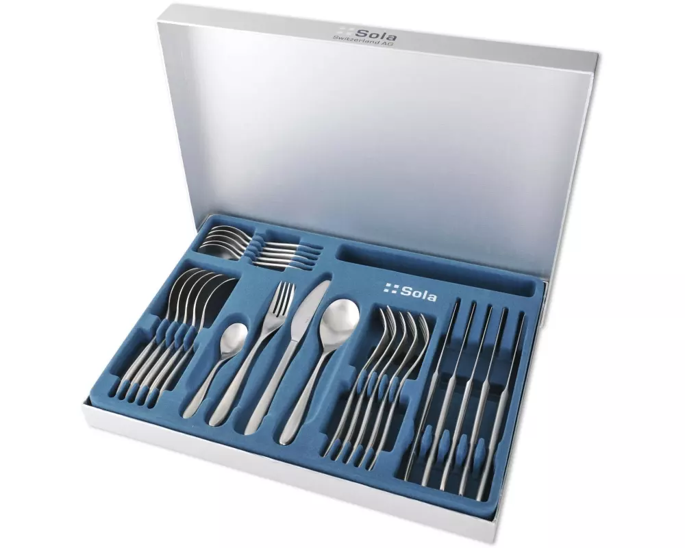 Sola Besteck-Set Virginia 24-teilig, Silber