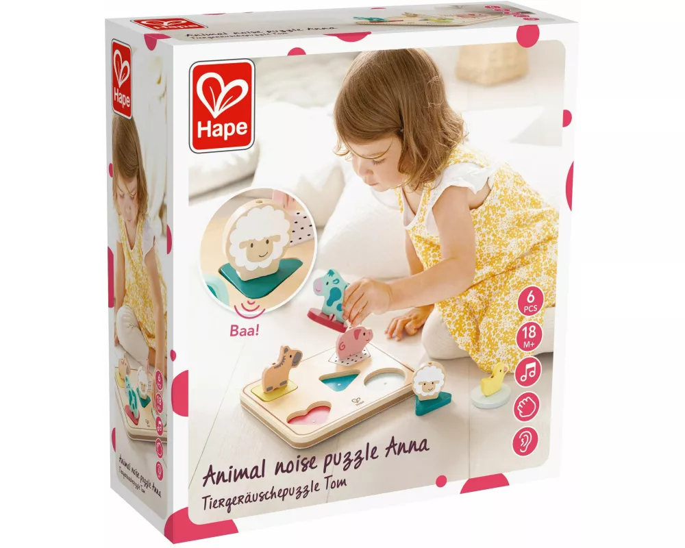 Hape - Tiergeräuschepuzzle Tom