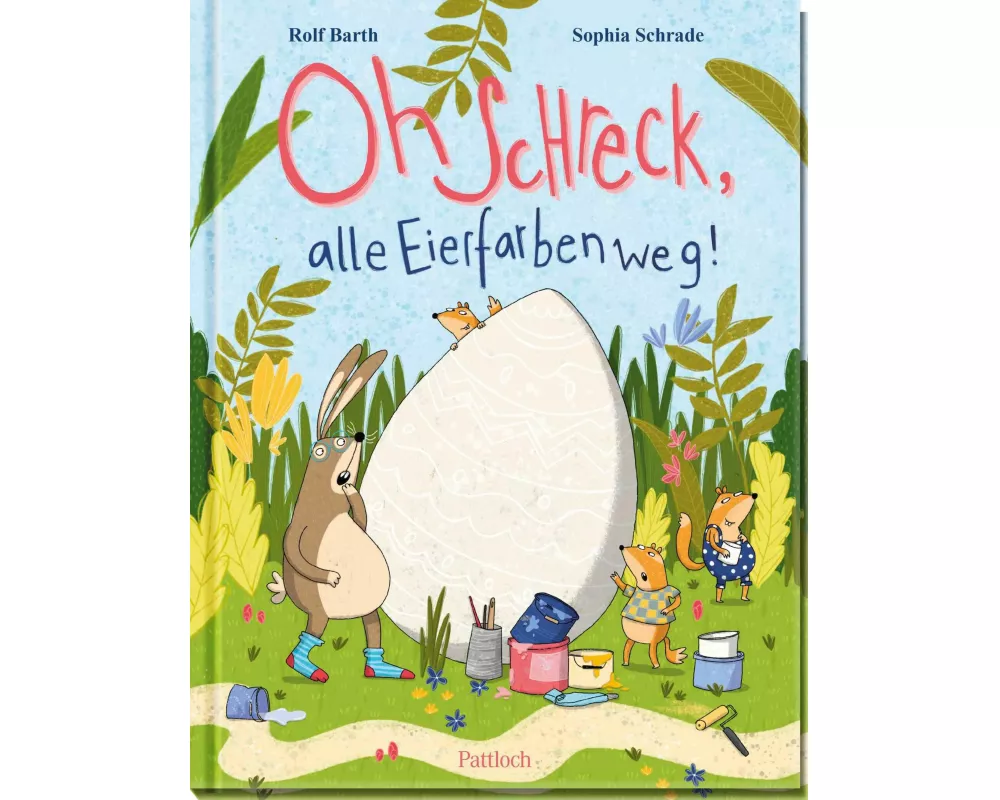 Oh Schreck, alle Eierfarben weg!