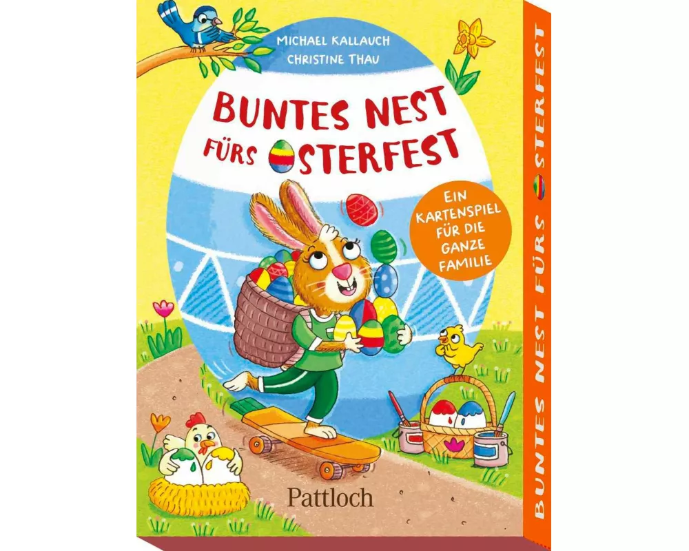 Buntes Nest fürs Osterfest
