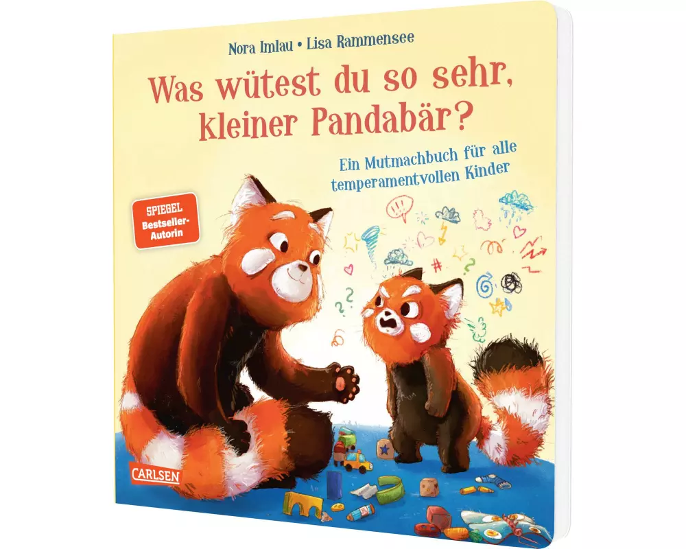 Was wütest du so sehr, kleiner Pandabär?