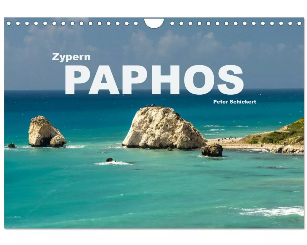 Zypern - Paphos (Wandkalender 2026 DIN A4 quer), CALVENDO Monatskalender