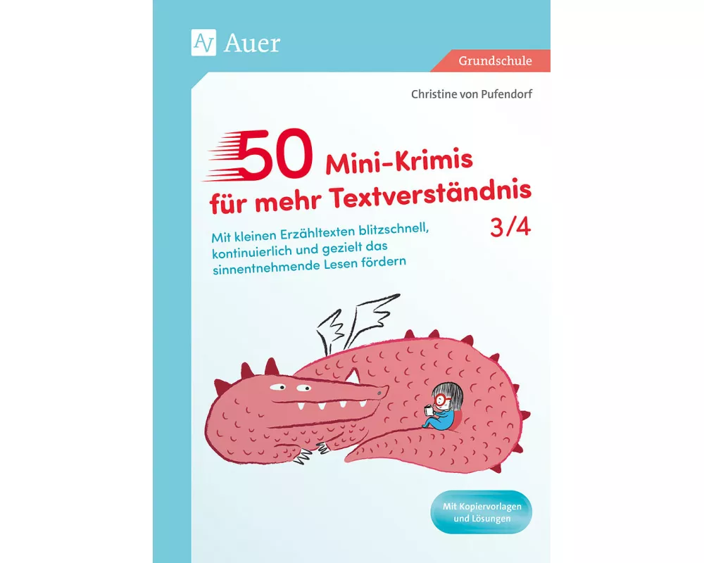 50 Mini-Krimis für mehr Textverständnis 3/4
