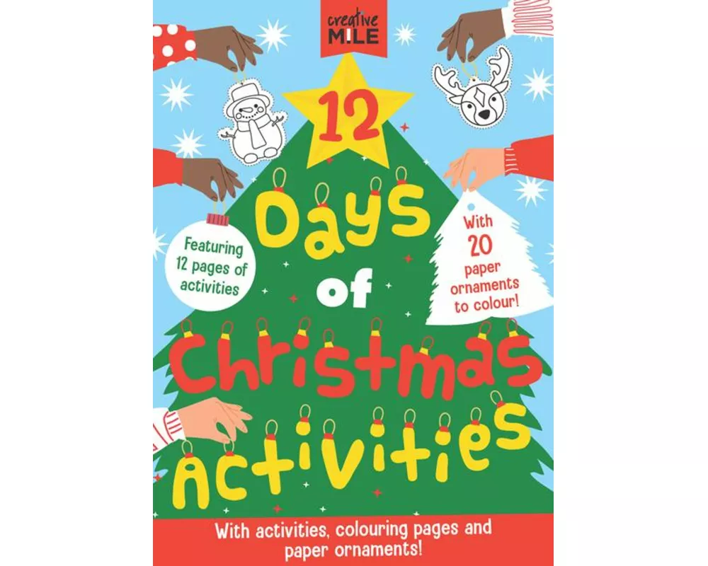 12 Days of Christmas Activity Book