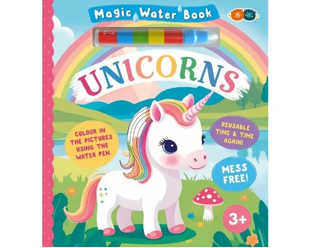 Magic Water Book - Unicorns