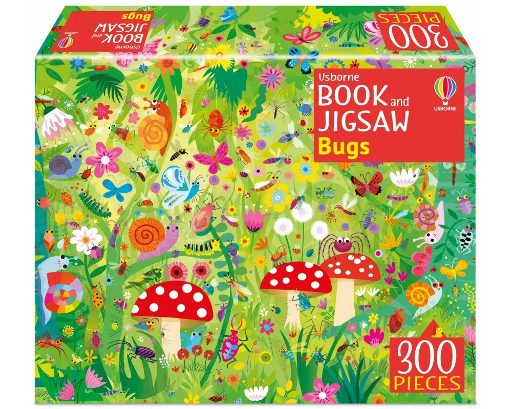 Usborne Book and Jigsaw Bugs