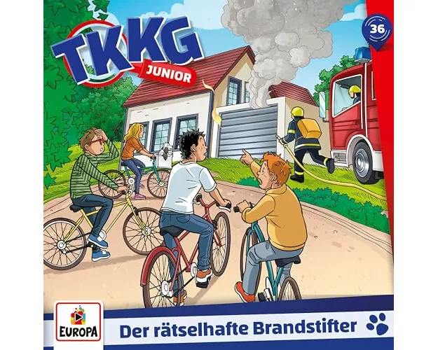TKKG Junior 36. Der rätselhafte Brandstifter