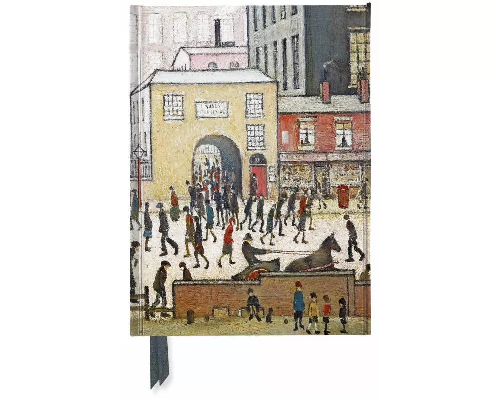 L.S. Lowry: Coming from the Mill (Foiled Journal)