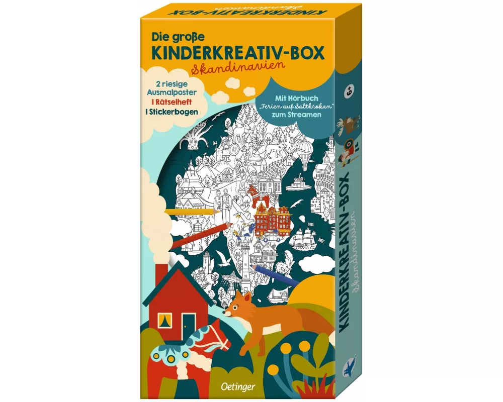 Die große Kinderkreativ-Box: Skandinavien