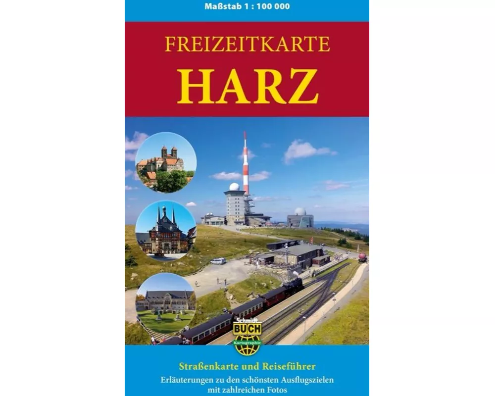 Freizeitkarte Harz