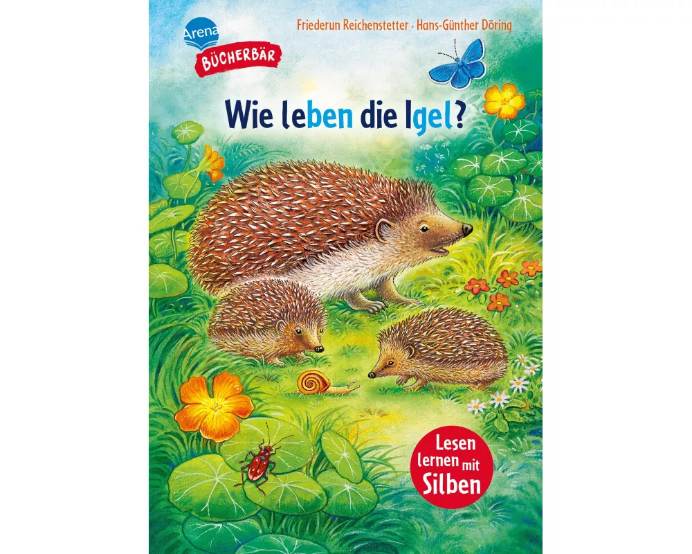 Sachwissen für Erstleser. Wie leben die Igel?