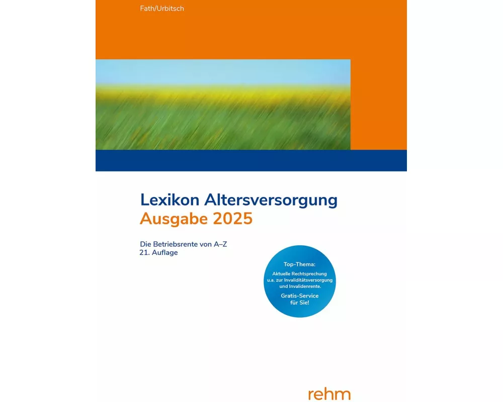 Lexikon Altersversorgung 2025